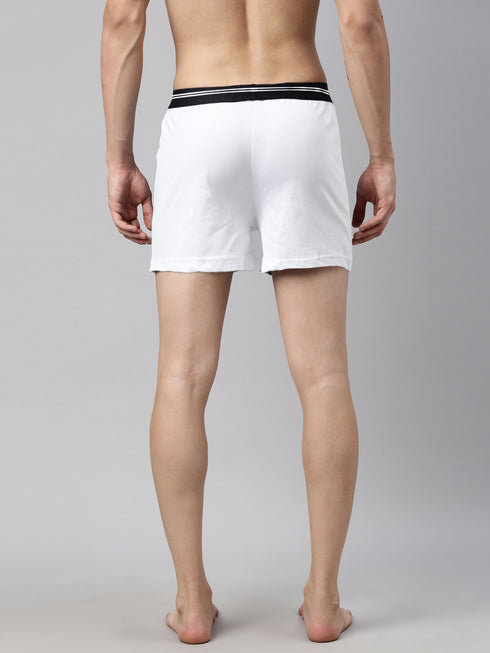 2 Pack Solid Cotton Boxers